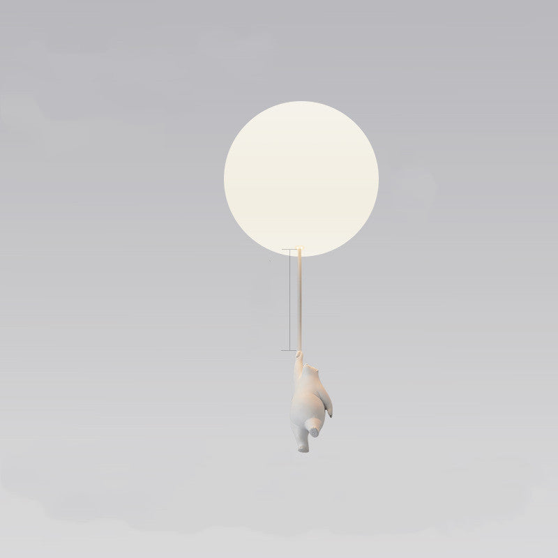 Barnrums Ballonglampa - Kreativ Taklampa för Barn - CasaCle