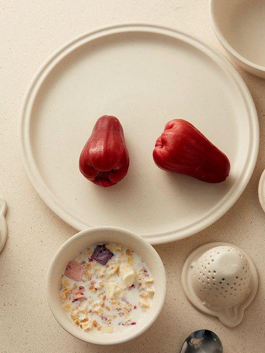 Lyxigt Minimalistiskt Bordsservis Set - Premium Tallriksset - CasaCle