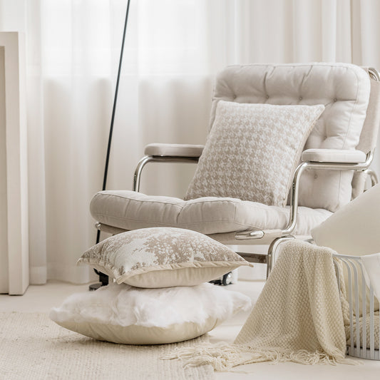 Nordisk Pepita Kuddöverdrag - Klassiskt Rutmönster - CasaCle