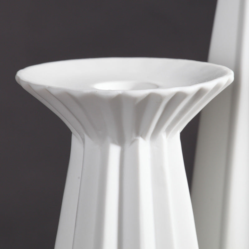 Skandinavisk Ljushållare - Minimalistisk Keramik för Mysiga Stunder - CasaCle