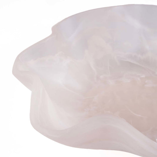 Aurielle Organisk Fruktskål – Rosa & Vit - CasaCle