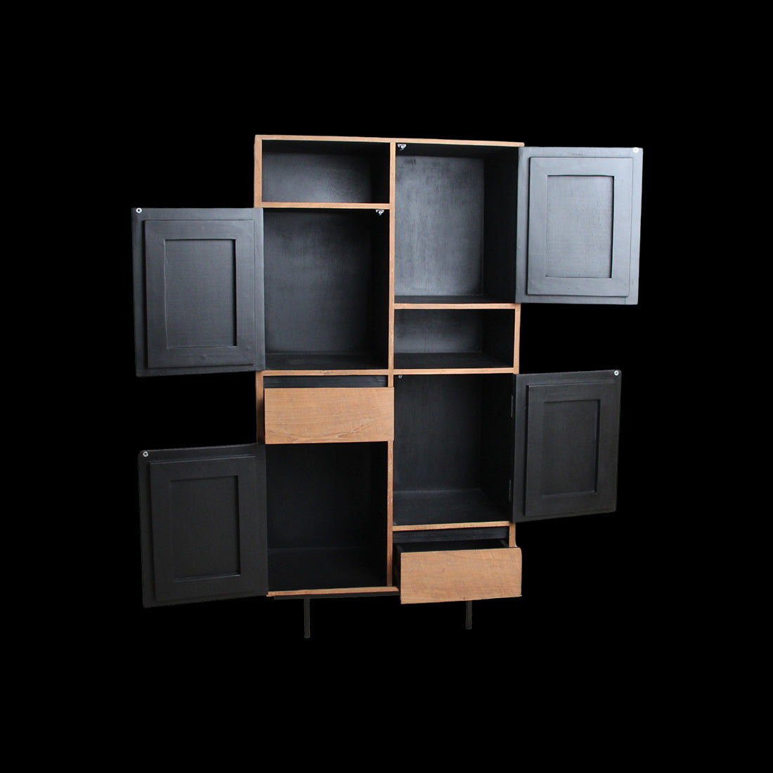 TAVIRA – Förvaringsskåp i återvunnet teakträ - CasaCle