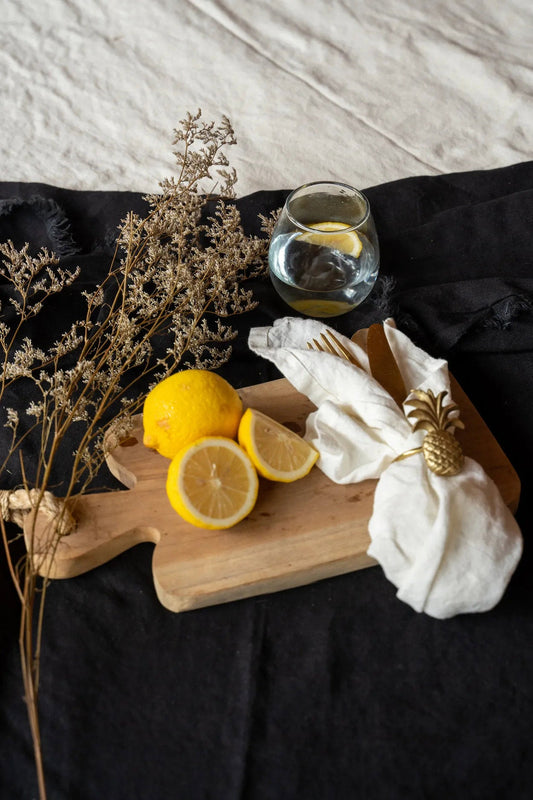 VÉRAE – Linneservetter, set om 4 - CasaCle