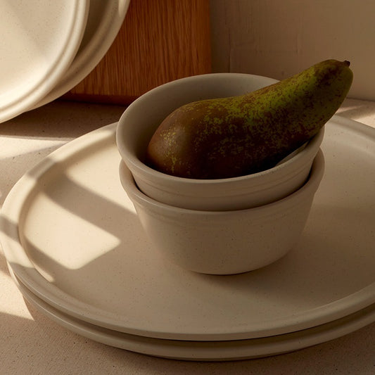 Minimalistiskt Keramik Bordsservis Set - Modern Hemdesign - CasaCle