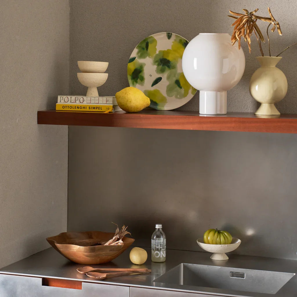 Bolle Keramikskål - Tidlös Off White Design för Små Detaljer - CasaCle