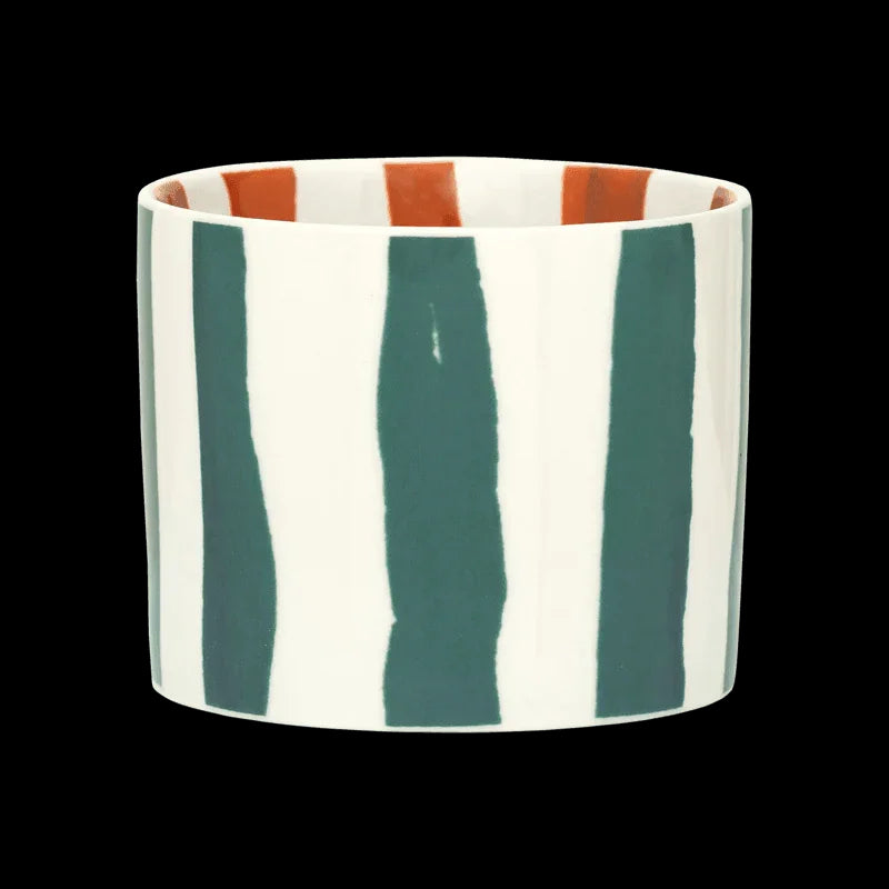 Stilren Randmugg Stengods Deep Sea & Flame Tazza 385g - CasaCle