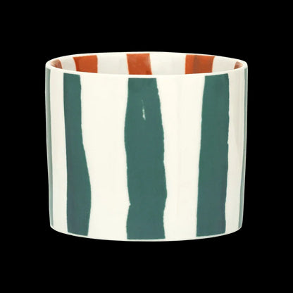 Stilren Randmugg Stengods Deep Sea & Flame Tazza 385g - CasaCle