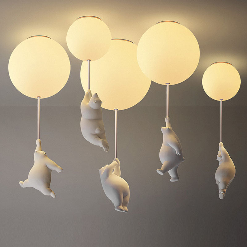 Barnrums Ballonglampa - Kreativ Taklampa för Barn