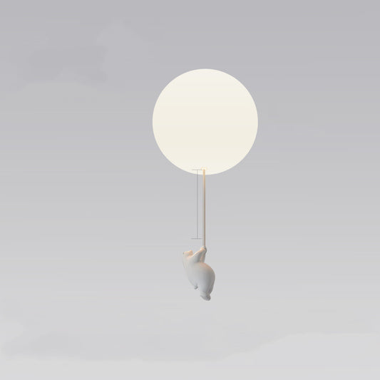 Barnrums Ballonglampa - Kreativ Taklampa för Barn