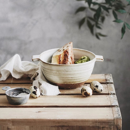 Japansk Stengods Skål - Traditionell Keramikkonst - CasaCle