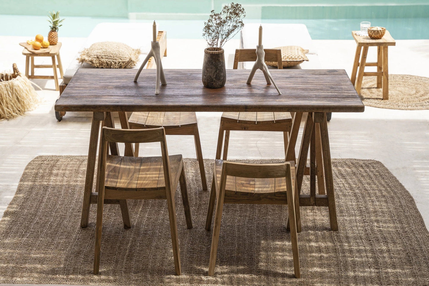 Naturlig Sjögräsmatta SAVERA 180x240 - Harmonisk & Slitstark - CasaCle