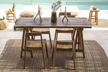 Naturlig Sjögräsmatta SAVERA 180x240 - Harmonisk & Slitstark - CasaCle