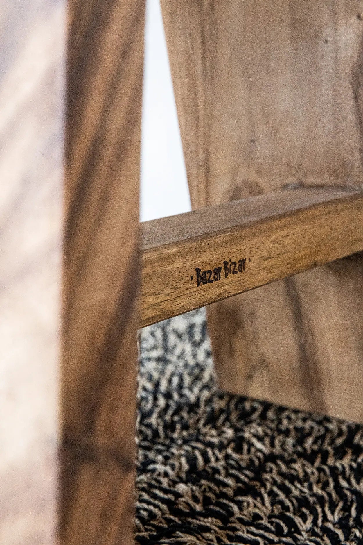 SAVERA Natur/Svart Sjögräsmatta - Elegans & Hållbarhet 200x300cm - CasaCle