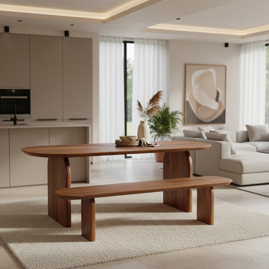 VALEN – Matbänk i massivt mangoträ - CasaCle