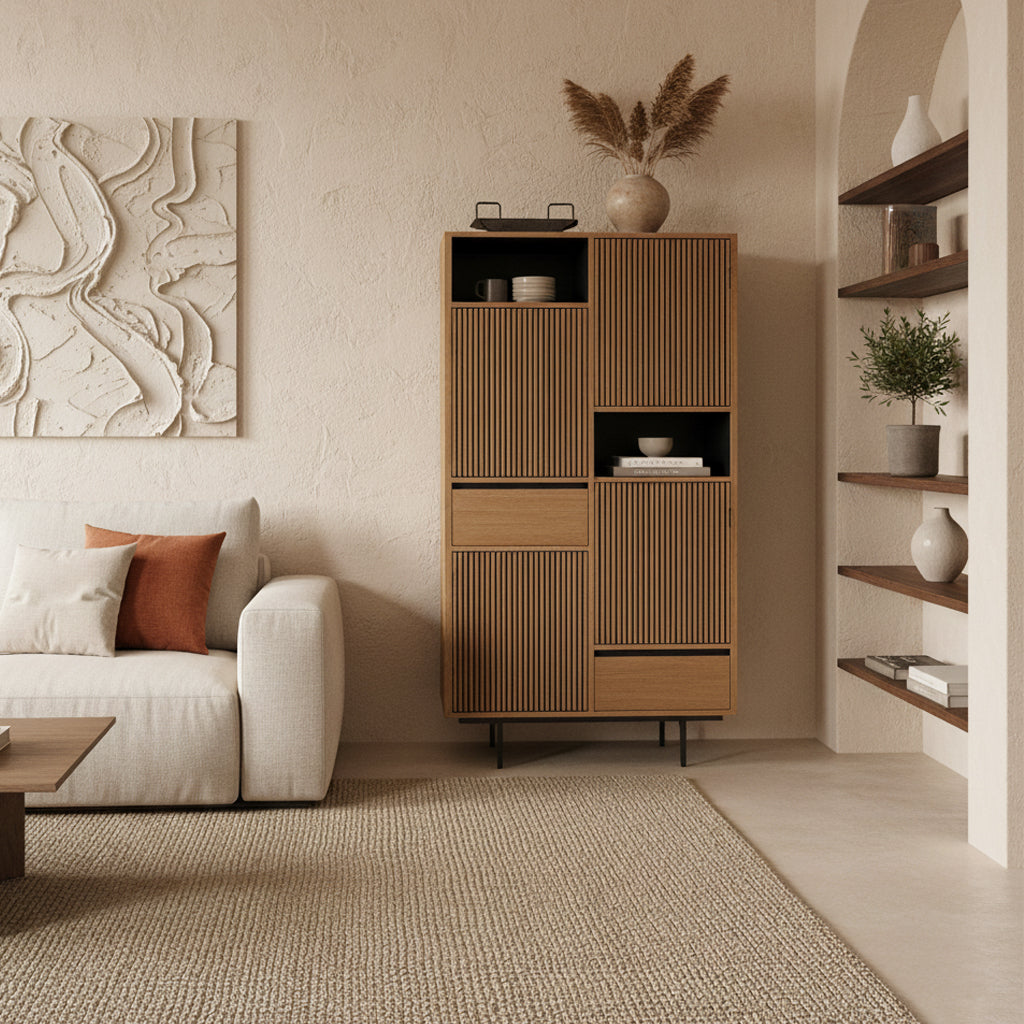 TAVIRA – Förvaringsskåp i återvunnet teakträ - CasaCle