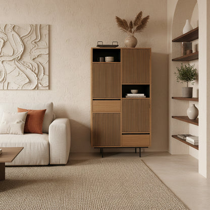 TAVIRA – Förvaringsskåp i återvunnet teakträ - CasaCle