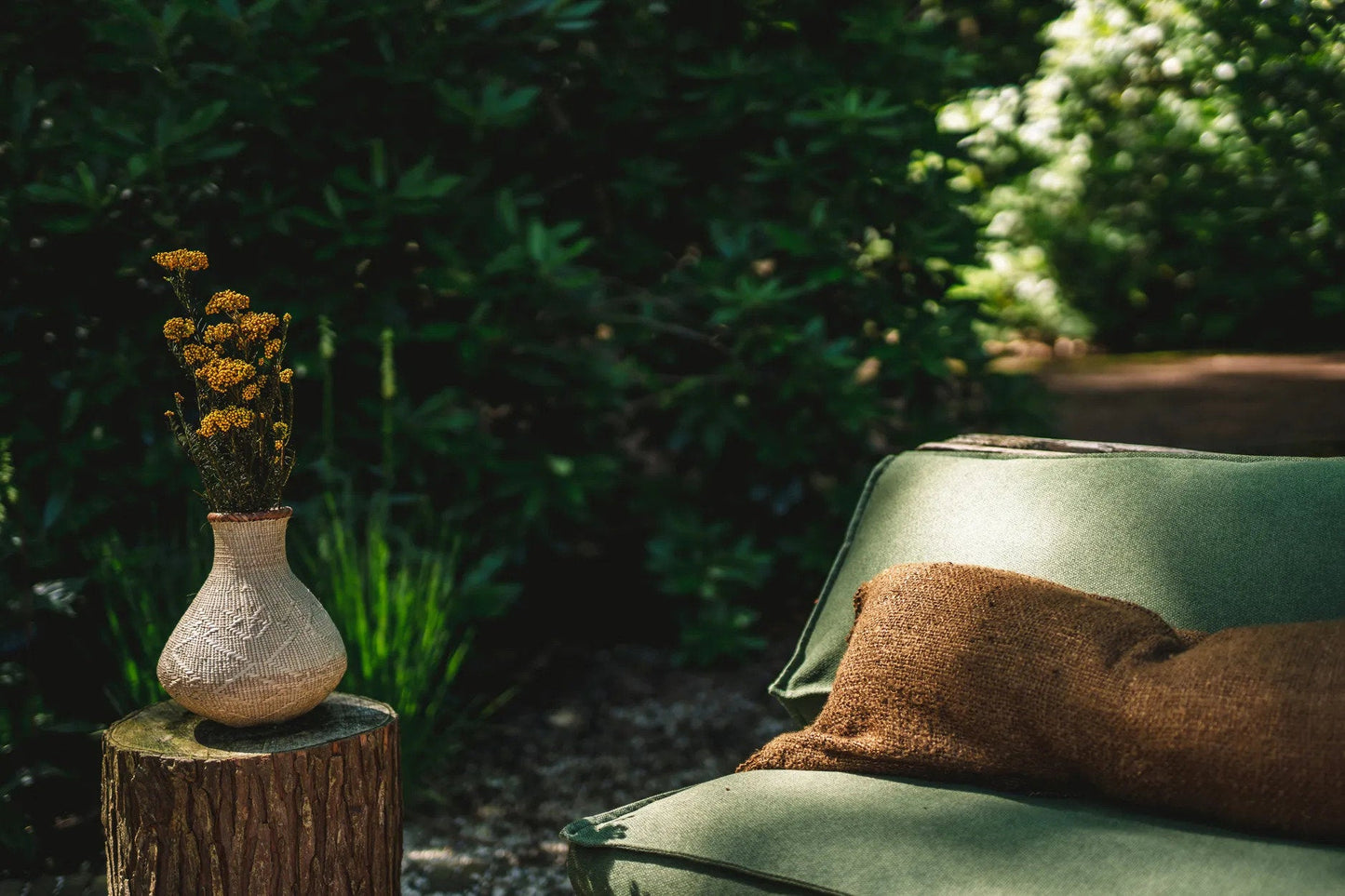 RIVA  Långkuddfodral 35×100 – Djupbrun Bomull - CasaCle