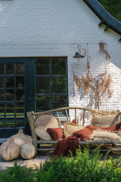 RIVA Sammetskuddöverdrag 30×50 – Bordeaux - CasaCle