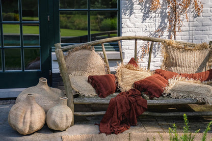 RIVA Sammetskuddöverdrag 30×50 – Bordeaux - CasaCle