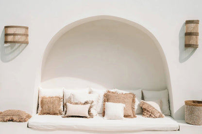 RIVA  Kuddöverdrag 40×40 – Crème - CasaCle