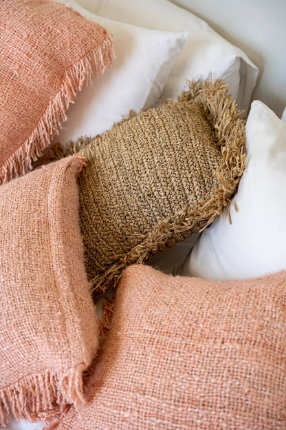 RIVA Bomullskuddfodral 40×40 – laxrosa - CasaCle