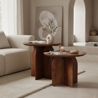 Elara sidobord i massivt mangoträ - CasaCle