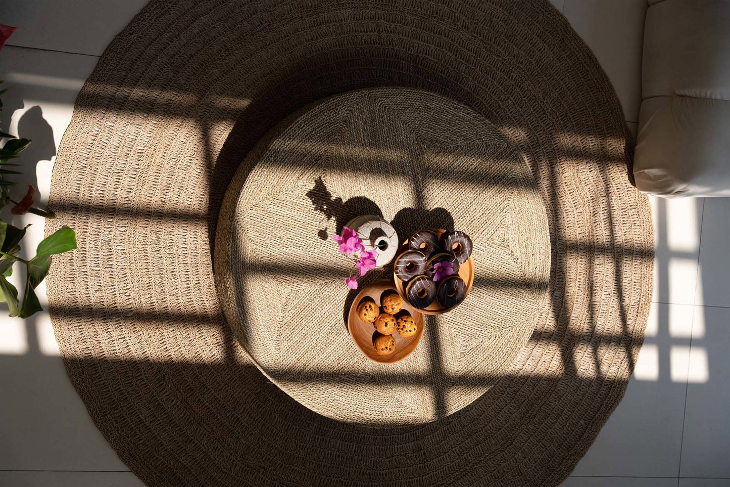 Ravéa Stor Puff i Sjögräs – Natur - CasaCle