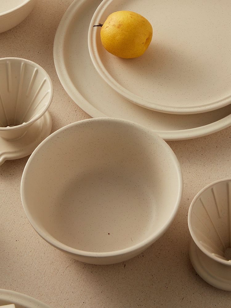 Minimalistiskt Keramik Bordsservis Set - Modern Hemdesign